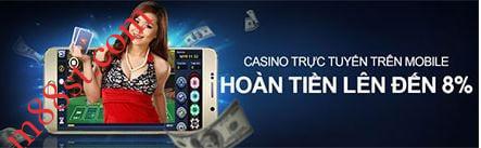 CASINO TRỰC TUYẾN TRÊN MOBILE APP & NHÂN ĐÔI CƠ HỘI CHIẾN THẮNG