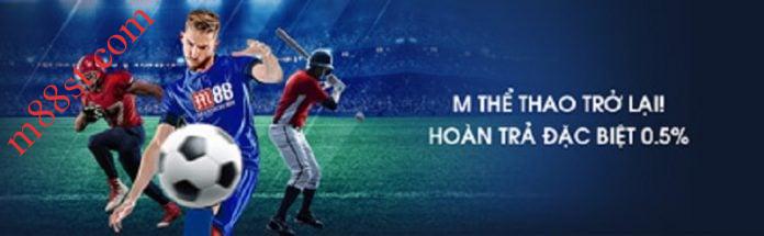 Hoàn trả 0.5% khi chơi tại mThểThao